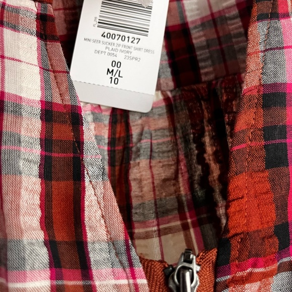 Torrid Plaid Dress , Size 00, m/l or 10 - Picture 5 of 5